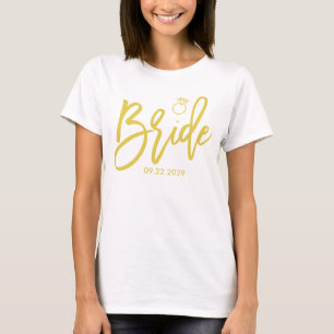 Bride Shirt Island Citrus Yellow Green With Ring