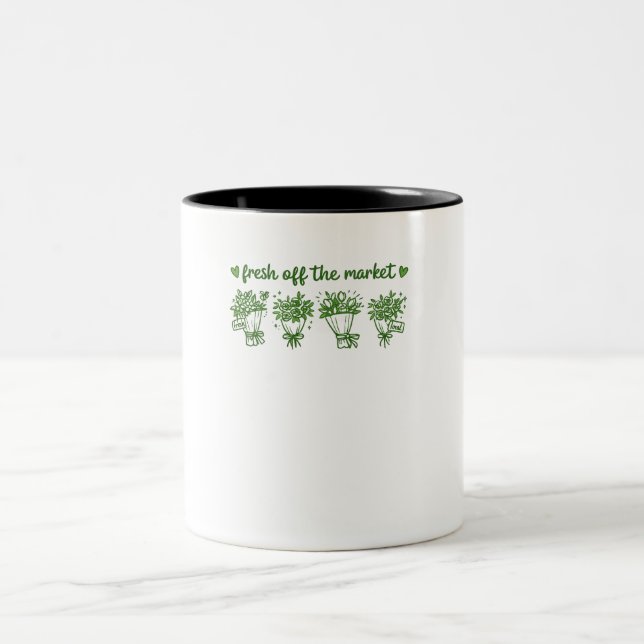 Bride Shirts, Bride Team Shirt, Bachelorette Tshir Two-Tone Coffee Mug (Center)