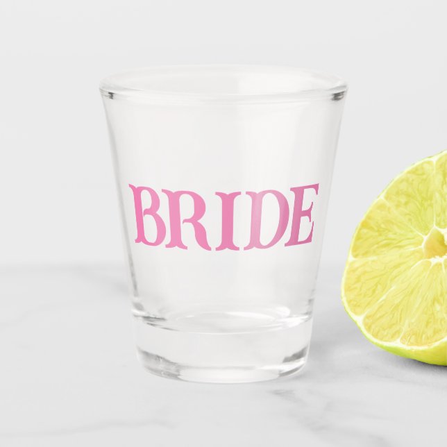 Bride Shot Glass (Front)