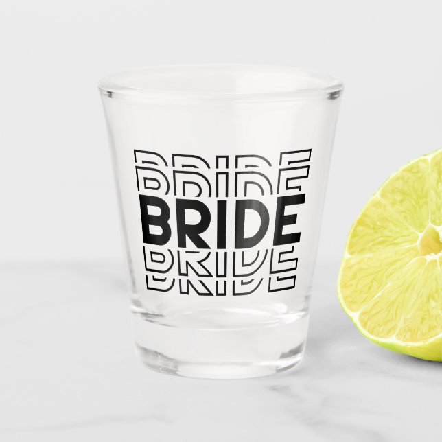 Bride  shot glass (Front)