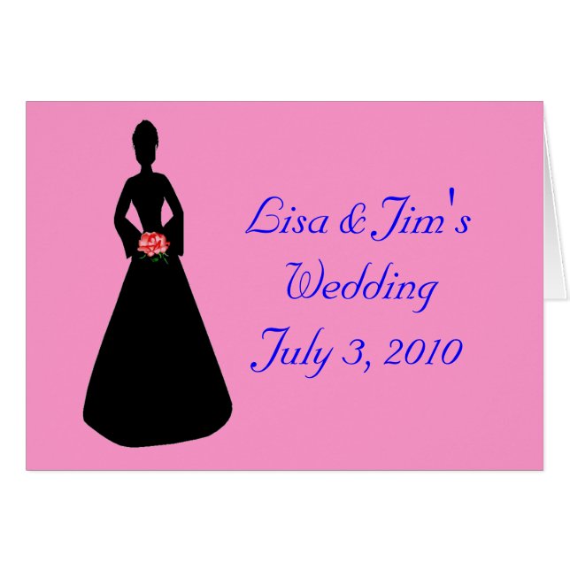 Bride Silhouette (Front Horizontal)