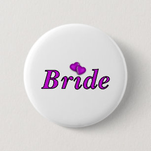 Bride Simply Love 6 Cm Round Badge