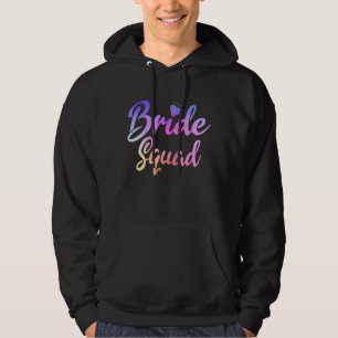 Bride Squad Bachelorette Party Bridesmaid Bridal S Hoodie