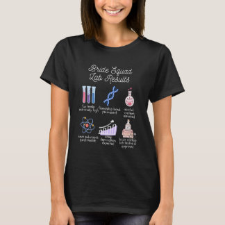 Bride Squad Bachelorette Party Funny Science Joke  T-Shirt
