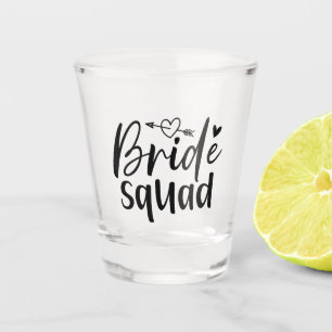Bride Squad Bachelorette Shot Glass