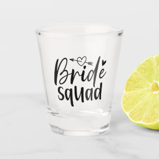 Bride Squad Bachelorette Shot Glass