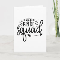 Bride squad