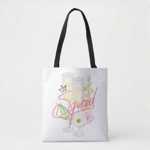 Bride Squad cus Tote Bag