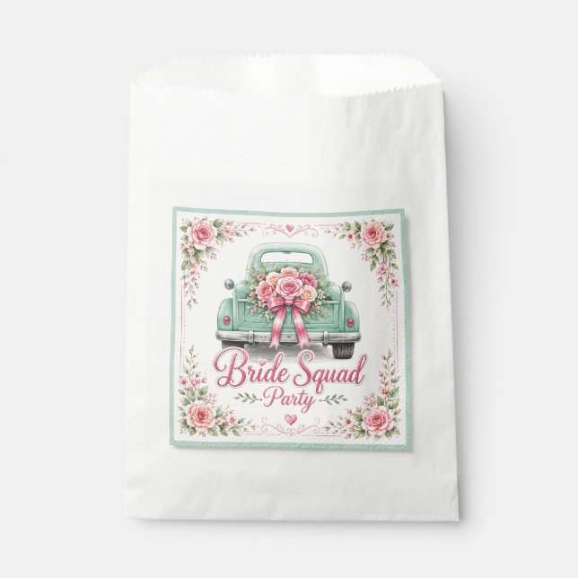 Bride Squad Favour Bags (Front)