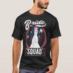 Bride Squad Groom Game Is Over Bachelor Party T-Shirt