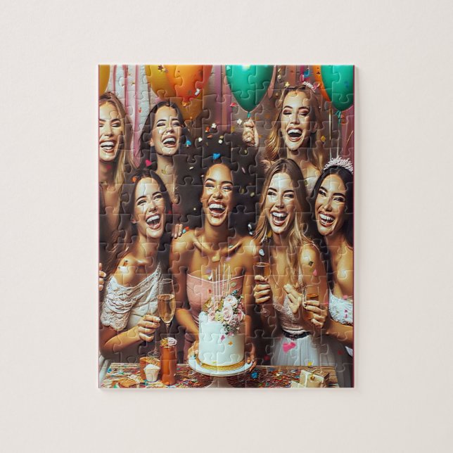 bride squad jigsaw puzzle (Vertical)