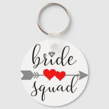 Bride Squad Keychain