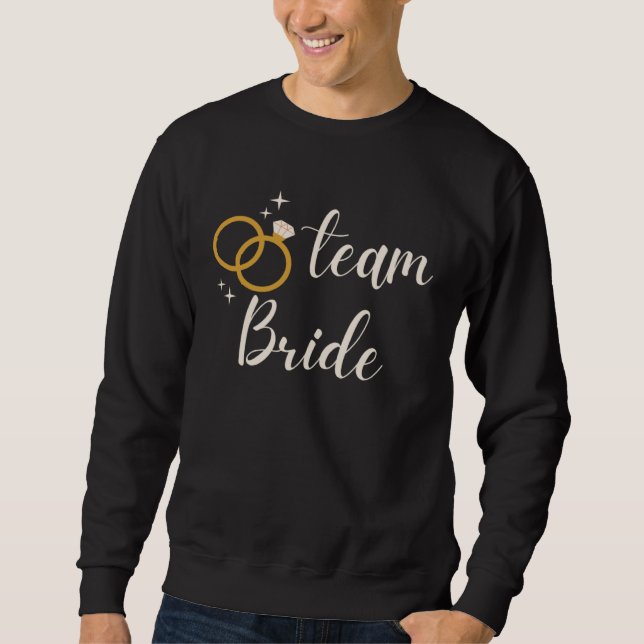 bride squad on tour for bride and bachelorette par sweatshirt (Front)