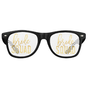 Bride Squad Party Glasses