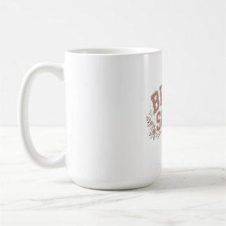 Bride Squad Retro Collegiate Bridal Party Design Coffee Mug