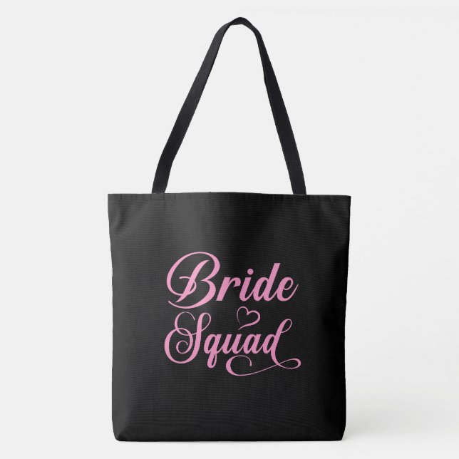 Bride Squad Tote Bag (Front)