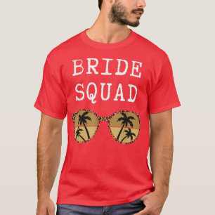 Bride Squad Wedding Anniversary Bridal Party Futur T-Shirt