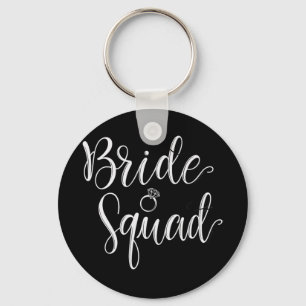 Bride Squad Wedding Bridal Squad Party Bachelorett Key Ring