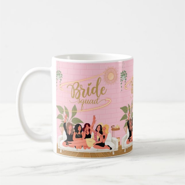 bride squat coffee mug (Left)