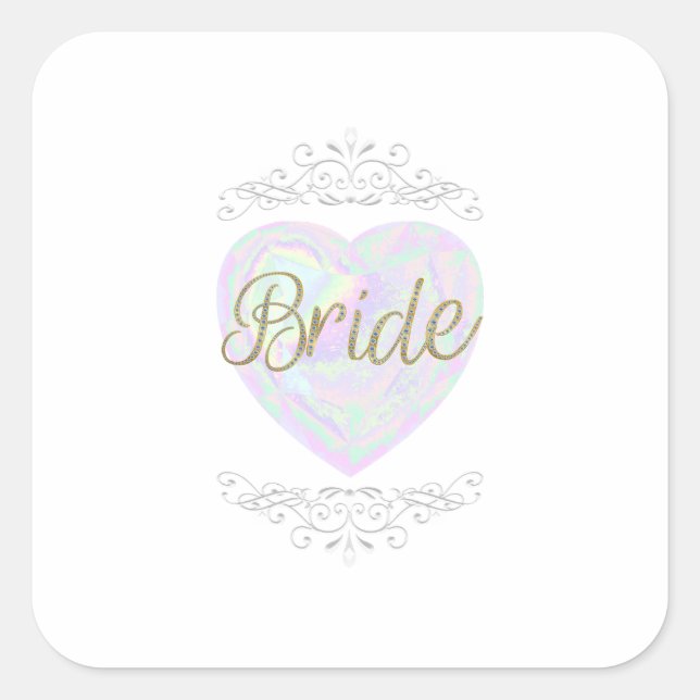 Bride sticker (Front)