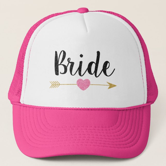 Bride|Team Bride Trucker Hat (Front)