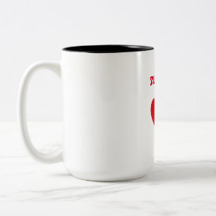 Bride team Two-Tone coffee mug