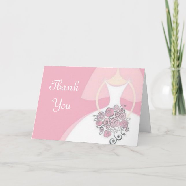 Bride Thank You Card (Front)