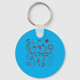 Bride To Be Bridal Bachelorette Last Christmas As Key Ring