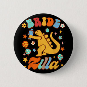 Bride To Be Bridal Bride Shower Bachelorette Bride 6 Cm Round Badge