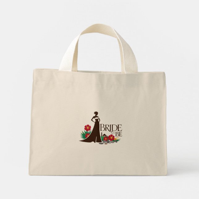Bride-To-Be Italy Inspired Tote Bag (Back)