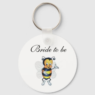 Bride to be key ring