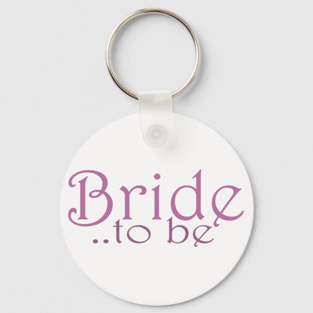 Bride to be key ring (Front)