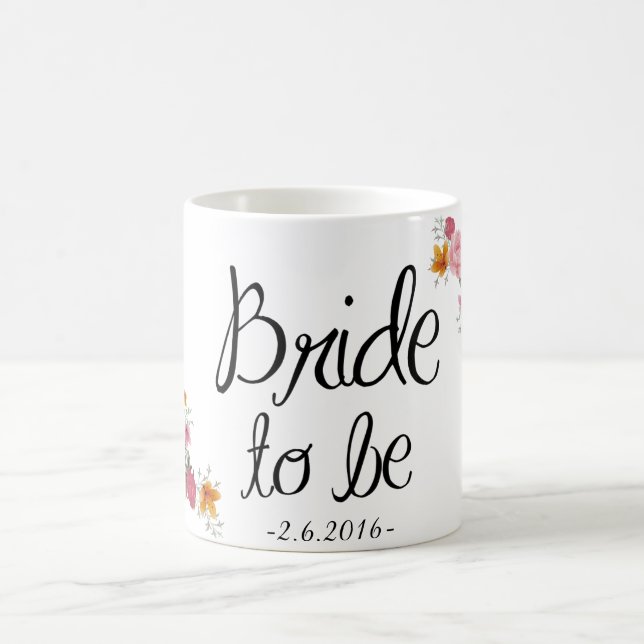 Bride to be Ornate Coffee Mug (Center)