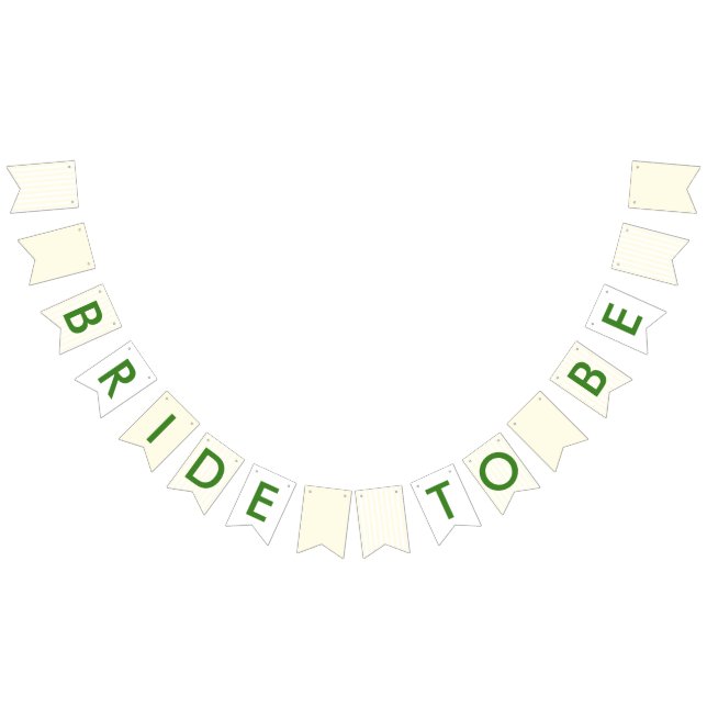 Bride To Be Retro Bachelorette Bunting (All)