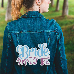 Bride to be women's denim jacket