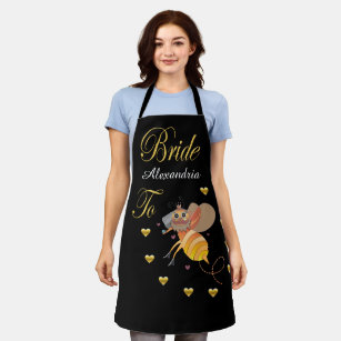 Bride To Bee Bridal Personalise Apron