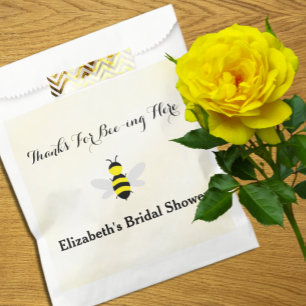 Bride To Bee Bridal Shower Favour Bag