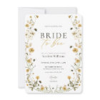 Bride to Bee Bridal Shower Invitation