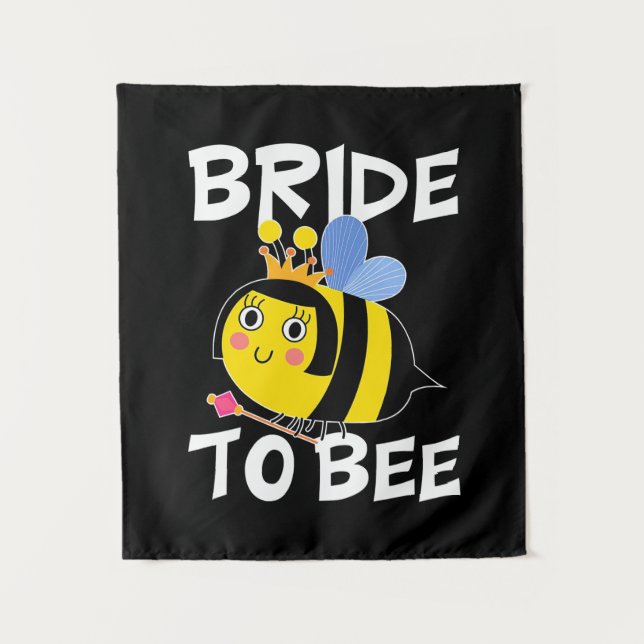 Bride To Bee Tapestry (Front)