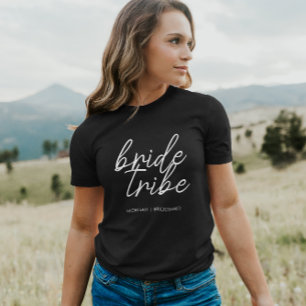 Bride Tribe   Bachelorette Bridesmaid Modern T-Shirt