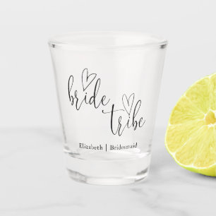 Bride Tribe Bachelorette Bridesmaids Shot Glass