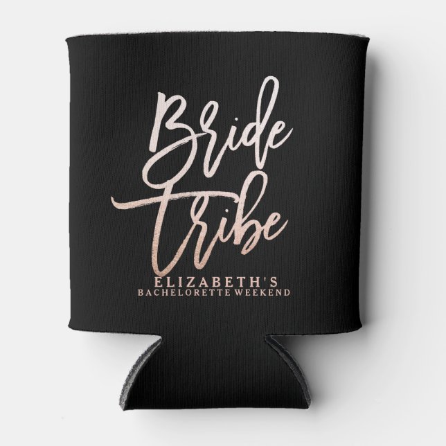 BRIDE TRIBE BACHERLOTTE PARTY CAN COOLER (Front)