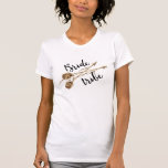 Bride Tribe Boho Arrows T-Shirt<br><div class="desc">A boho inspired "Bride Tribe" design featuring a pair of crossed arrows with feathers and brush script text. This tee shirt makes a great choice for bridesmaids and bachelorette parties.</div>