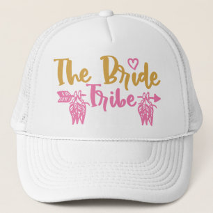 Bride Tribe Boho Wedding Bridesmaid Tribal Trucker Hat