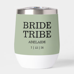 Bride Tribe Bridal Party Sage Green