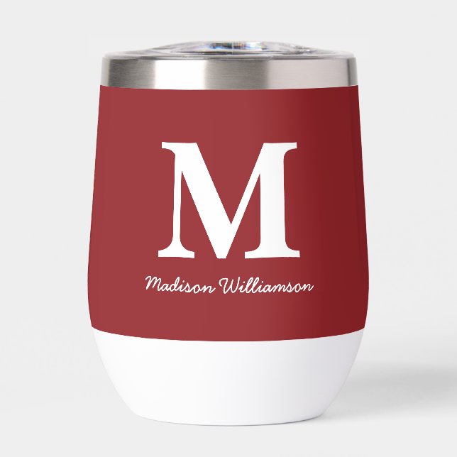 Bride Tribe Burgundy Bridal Shower (Front)