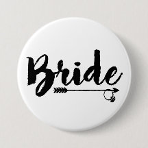 Bride Tribe Button for Bride