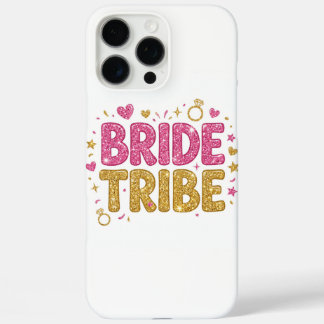 Bride Tribe Glitter iPhone Case