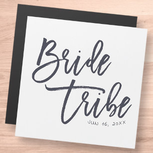 Bride Tribe Modern and Simple Handwritten