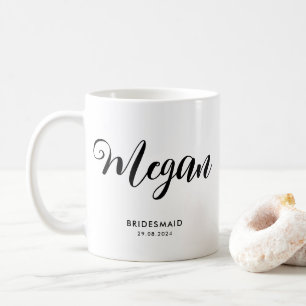 Bride Tribe Modern Minimalist Bachelorette Party Coffee Mug
